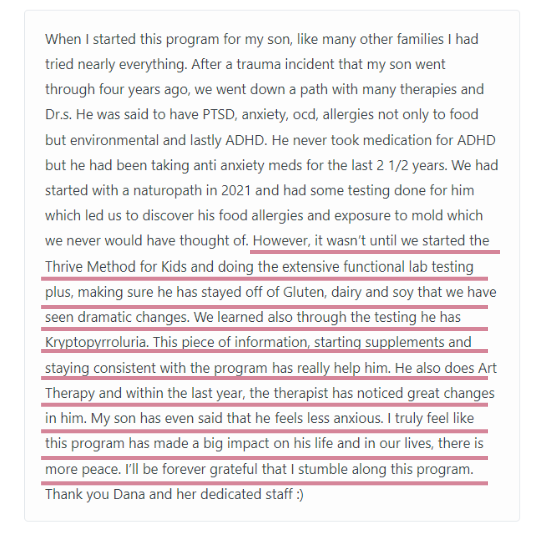 My Sons Journey_Diagnosed with Kryptopyrroluria My Sons Journey_Diagnosed with Kryptopyrroluria